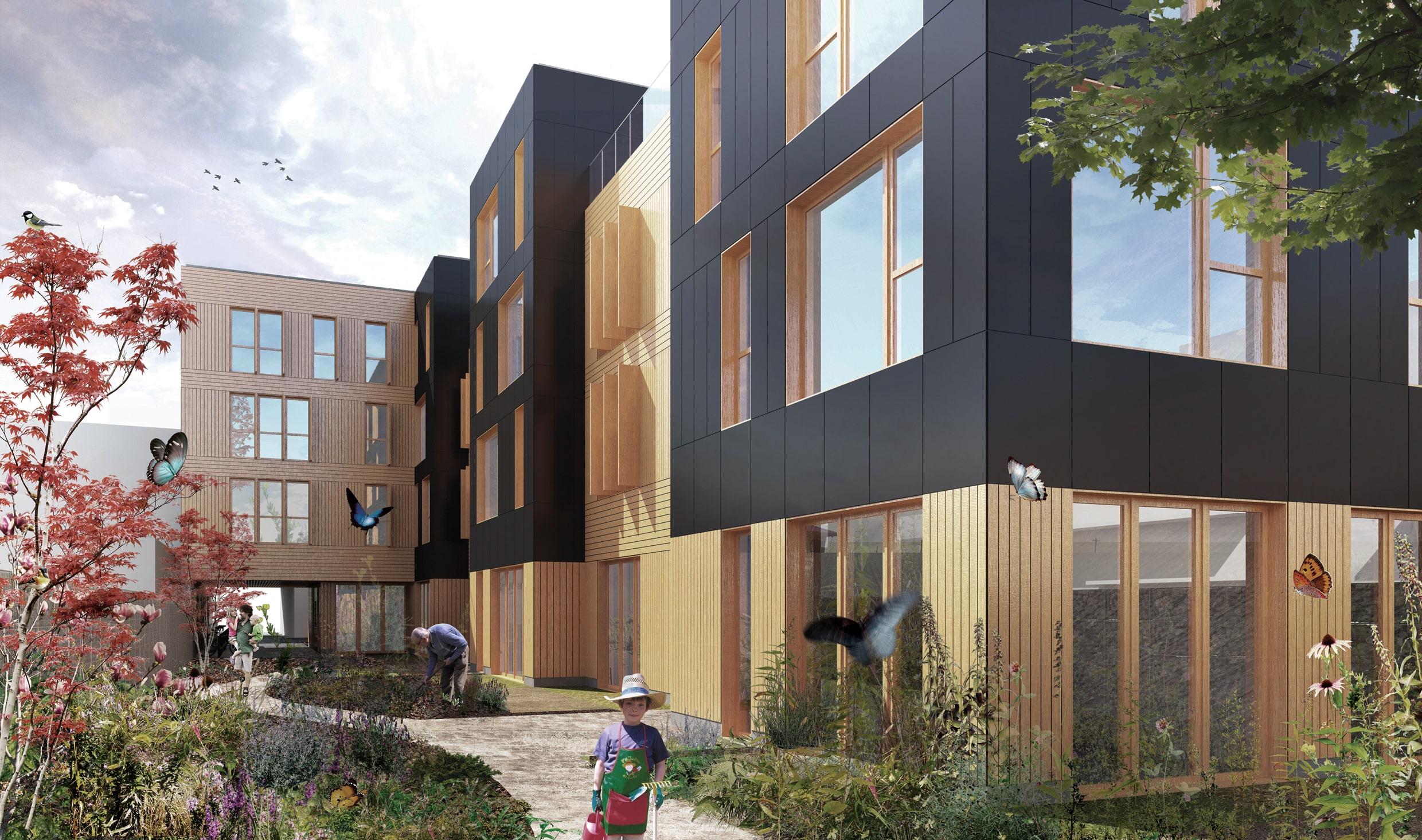 My Wood Loft une opération certifiée NF Habitat HQE avec label E+C Qualitel Professionnels